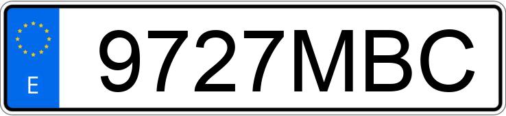 Numer rejestracyjny 9727MBC posiada VOLKSWAGEN TIGUAN Numer rejestracyjny 9727MBC posiada VOLKSWAGEN TIGUAN