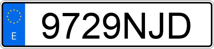 Numer rejestracyjny 9729NJD posiada MERCEDES A (176) 180 CDI BLUE EFFICIENCY URBAN DCT