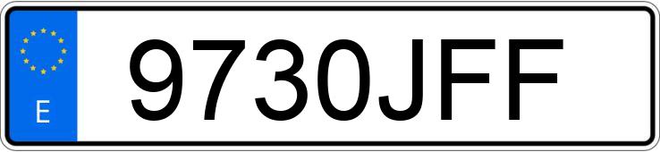 Numer rejestracyjny 9730JFF posiada MERCEDES M (166)