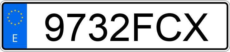 Numer rejestracyjny 9732FCX posiada VOLKSWAGEN GOLF Numer rejestracyjny 9732FCX posiada VOLKSWAGEN GOLF