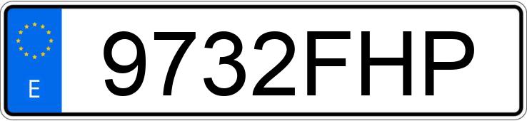 Numer rejestracyjny 9732FHP posiada CITROEN BERLINGO