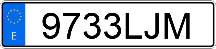 Numer rejestracyjny 9733LJM posiada MAZDA MAZDA2