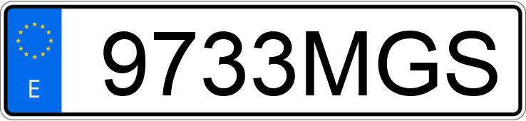 Numer rejestracyjny 9733MGS posiada IVECO DAILY