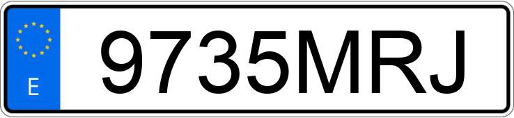 Numer rejestracyjny 9735MRJ posiada BMW X5