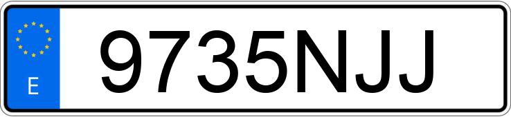 Numer rejestracyjny 9735NJJ posiada KAWASAKI NINJA 650