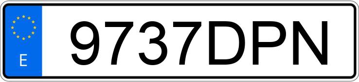 Numer rejestracyjny 9737DPN posiada CITROEN C3