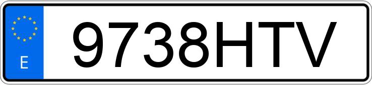 Numer rejestracyjny 9738HTV posiada VOLKSWAGEN UP Numer rejestracyjny 9738HTV posiada VOLKSWAGEN UP