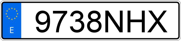 Numer rejestracyjny 9738NHX posiada VOLKSWAGEN CRAFTER Numer rejestracyjny 9738NHX posiada VOLKSWAGEN CRAFTER