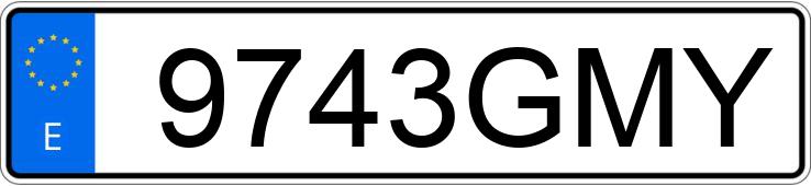 Numer rejestracyjny 9743GMY posiada SKODA FABIA Numer rejestracyjny 9743GMY posiada SKODA FABIA