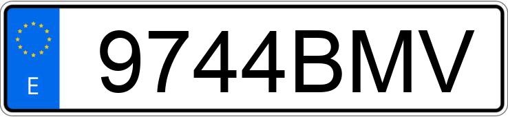 Numer rejestracyjny 9744BMV posiada SEAT IBIZA Numer rejestracyjny 9744BMV posiada SEAT IBIZA