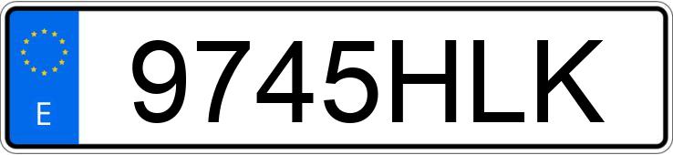 Numer rejestracyjny 9745HLK posiada AUDI A4 Numer rejestracyjny 9745HLK posiada AUDI A4
