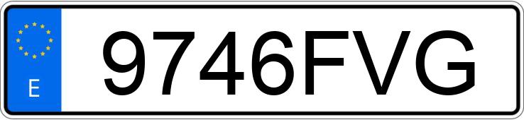 Numer rejestracyjny 9746FVG posiada MERCEDES A (168-169)