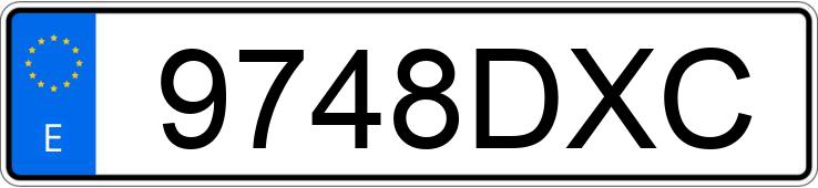 Numer rejestracyjny 9748DXC posiada OPEL MERIVA Numer rejestracyjny 9748DXC posiada OPEL MERIVA