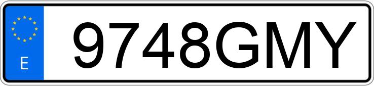 Numer rejestracyjny 9748GMY posiada CHEVROLET-GM AVEO