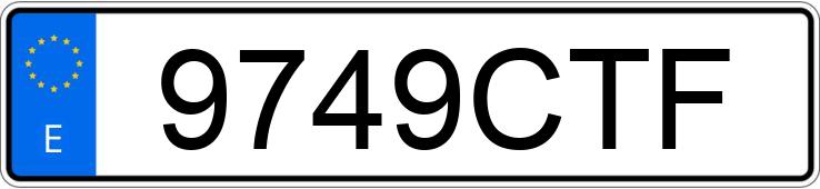 Numer rejestracyjny 9749CTF posiada OPEL CORSA Numer rejestracyjny 9749CTF posiada OPEL CORSA