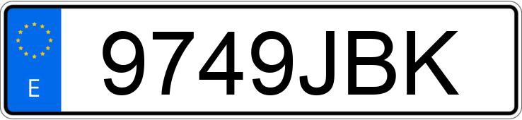 Numer rejestracyjny 9749JBK posiada VOLKSWAGEN CC Numer rejestracyjny 9749JBK posiada VOLKSWAGEN CC