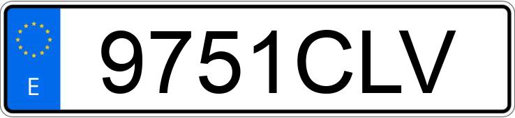 Numer rejestracyjny 9751CLV posiada MERCEDES CLK (208-209) 270 CDI ELEGANCE