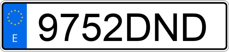 Numer rejestracyjny 9752DND posiada SEAT LEON Numer rejestracyjny 9752DND posiada SEAT LEON