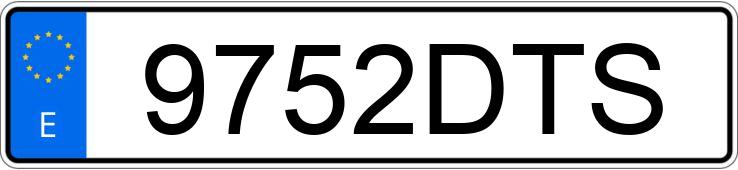 Numer rejestracyjny 9752DTS posiada MERCEDES E (211)