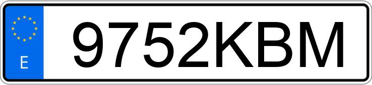 Numer rejestracyjny 9752KBM posiada HYUNDAI I20 Numer rejestracyjny 9752KBM posiada HYUNDAI I20