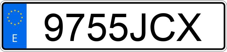 Numer rejestracyjny 9755JCX posiada NISSAN QASHQAI