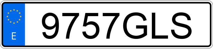 Numer rejestracyjny 9757GLS posiada SEAT LEON