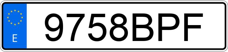 Numer rejestracyjny 9758BPF posiada MERCEDES VITO Numer rejestracyjny 9758BPF posiada MERCEDES VITO