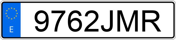 Numer rejestracyjny 9762JMR posiada SEAT IBIZA