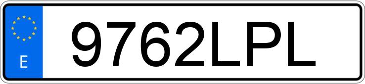 Numer rejestracyjny 9762LPL posiada BMW SERIE 2