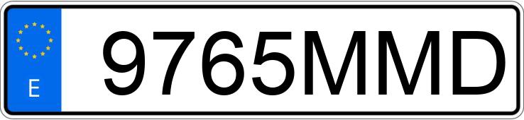 Numer rejestracyjny 9765MMD posiada PEUGEOT 3008