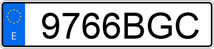 Numer rejestracyjny 9766BGC posiada PEUGEOT 206 Numer rejestracyjny 9766BGC posiada PEUGEOT 206