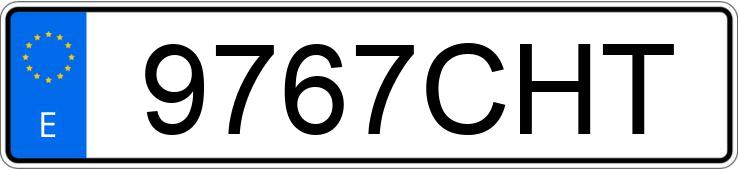 Numer rejestracyjny 9767CHT posiada PEUGEOT 807 Numer rejestracyjny 9767CHT posiada PEUGEOT 807