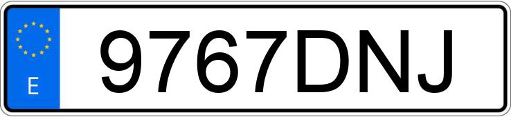 Numer rejestracyjny 9767DNJ posiada RENAULT MEGANE Numer rejestracyjny 9767DNJ posiada RENAULT MEGANE