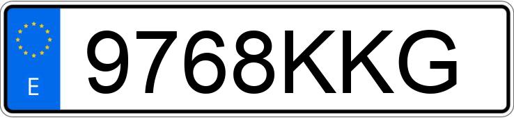 Numer rejestracyjny 9768KKG posiada AUDI A6 Numer rejestracyjny 9768KKG posiada AUDI A6