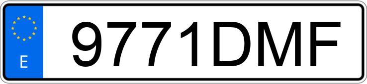 Il numero di registrazione 9771DMF ha FORD FIESTA Il numero di registrazione 9771DMF ha FORD FIESTA