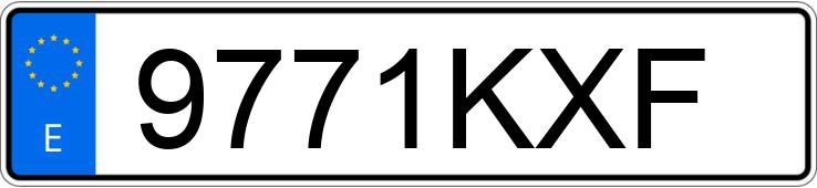 Numer rejestracyjny 9771KXF posiada KIA PICANTO Numer rejestracyjny 9771KXF posiada KIA PICANTO