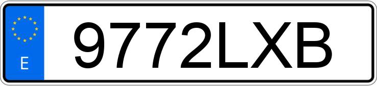 Numer rejestracyjny 9772LXB posiada FORD KUGA Numer rejestracyjny 9772LXB posiada FORD KUGA