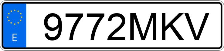 Numer rejestracyjny 9772MKV posiada CITROEN C5 X