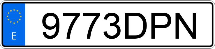 Numer rejestracyjny 9773DPN posiada FIAT PUNTO