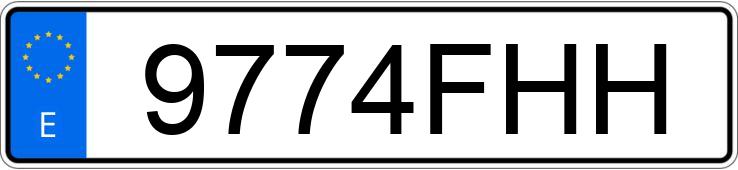 Numer rejestracyjny 9774FHH posiada OPEL CORSA