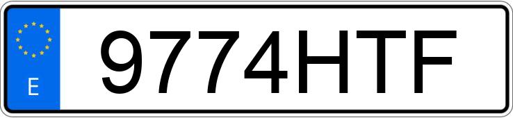 Numer rejestracyjny 9774HTF posiada IVECO DAILY Numer rejestracyjny 9774HTF posiada IVECO DAILY