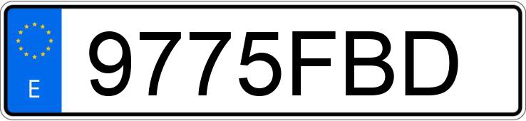 Numer rejestracyjny 9775FBD posiada VOLKSWAGEN POLO Numer rejestracyjny 9775FBD posiada VOLKSWAGEN POLO