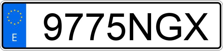 Numer rejestracyjny 9775NGX posiada VOGE SR1 ADV Numer rejestracyjny 9775NGX posiada VOGE SR1 ADV