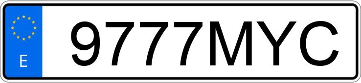 Numer rejestracyjny 9777MYC posiada NISSAN QASHQAI