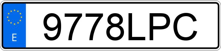 Numer rejestracyjny 9778LPC posiada NISSAN QASHQAI
