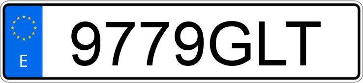 Numer rejestracyjny 9779GLT posiada CITROEN BERLINGO