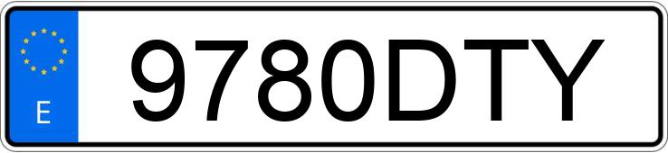 Numer rejestracyjny 9780DTY posiada OPEL ASTRA GTC