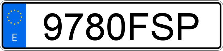 Numer rejestracyjny 9780FSP posiada CITROEN C4