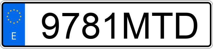 Numer rejestracyjny 9781MTD posiada FORD PUMA