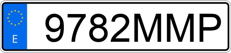 Numer rejestracyjny 9782MMP posiada VOLKSWAGEN TOUAREG